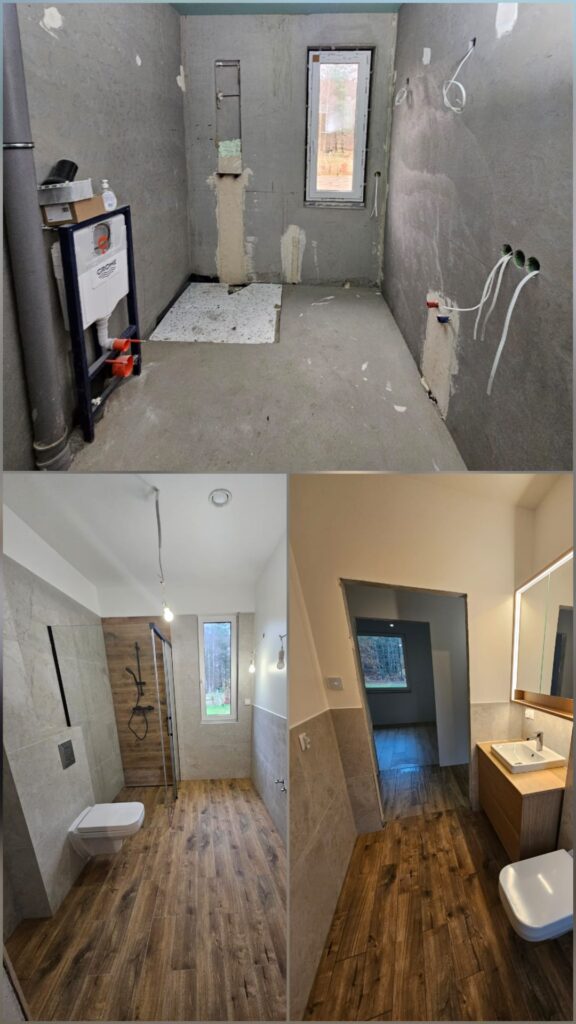 Wykańczanie łazienek